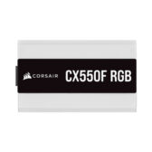 Nguồn Corsair CX550F RGB White 80 Plus Bronze – Full Modul CP-9020225-NA