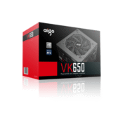 Nguồn máy tính AIGO VK650 – 650W (85 Plus/ Active PFC/ Single Rail)
